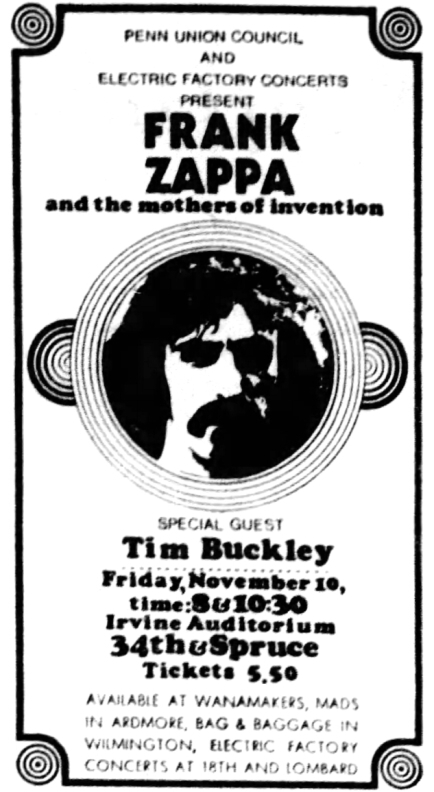 10/11/1972Irvine Auditorium @ University Of Pennsylvania, Philadelphia, PA [2]